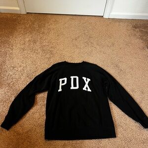 Men's Black Crewneck Sweater